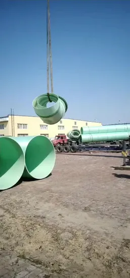 ISO9001/ISO14001認定ガラス繊維強化プラスチックGRPジャッキングパイプ